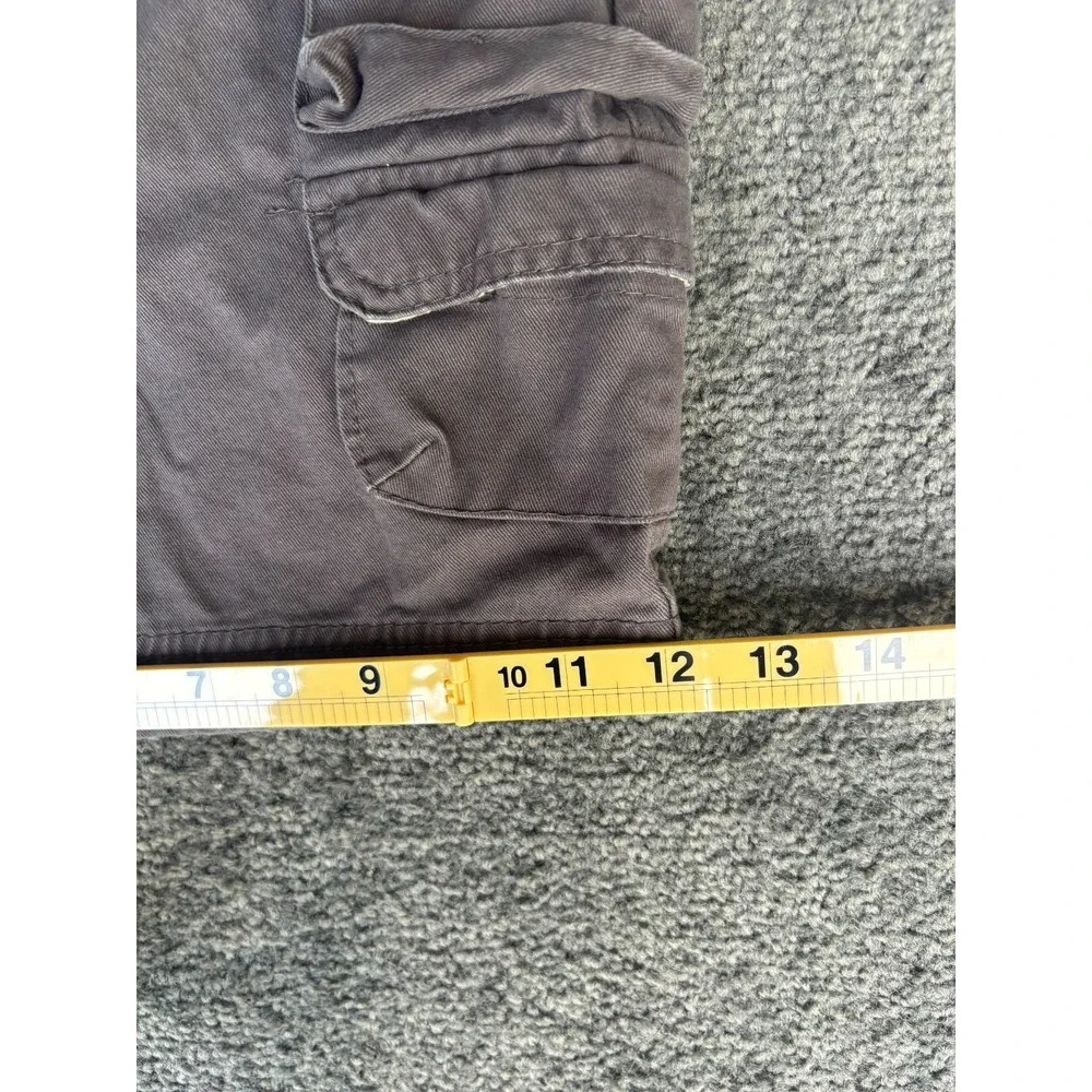 Stanley Cargo Shorts Men's Size 36 Gary 100% Cotton Zip Fly Outdoor Pockets